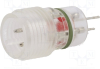 Гнездо M12, 4 контакта Hirschmann ELST 412 LED SN