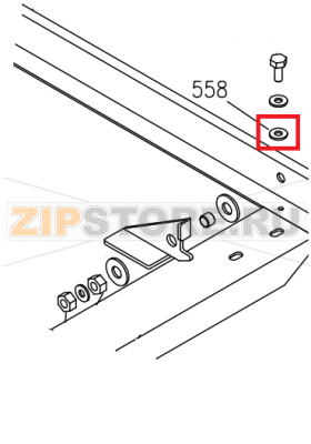 Rondella M6 Inox A2 Din 125 Aristarco TR 1650                                 Rondella M6 Inox A2 Din 125&nbsp;Aristarco TR 1650Запчасть на сборочном чертеже под номером: 558Название запчасти Aristarco на итальянском языке: Rondella M6 Inox A2 Din 125 Aristarco TR 1650