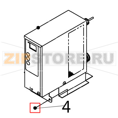 Flange bolt (s-tite) Hoshizaki IM-65NE-25 Flange bolt (s-tite) Hoshizaki IM-65NE-25Запчасть на деталировке под номером: 4