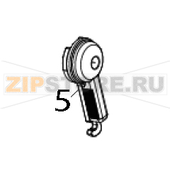 Print head release lever assembly TSC PEX-1230 Print head release lever assembly TSC PEX-1230Запчасть на деталировке под номером: 5