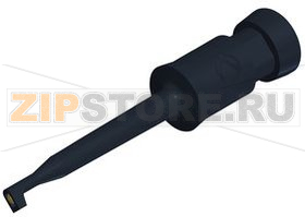Щуп тестовый 2 мм, черный Hirschmann KLEPS 2 BLACK 