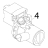 Drainage pump 30W 60Hz Fagor AD-48 B
