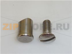 GANCIO PERNO INOX CON NOTTOLINO M6 