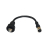 Кабель 0.1 м MOXA CBL-M12DFF4PRJ45-BK-10-IP67