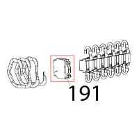 Morsetto di terra UL 125 A per bar Unox XBC 1005E