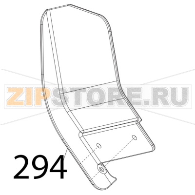 Mano p. polic. piatto Sirman Palladio 350 Mano p. polic. piatto Sirman Palladio 350Запчасть на деталировке под номером: 294