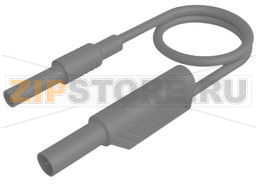 Провод тестовый 1 м, серый Hirschmann MAL S WS-B 100/2,5 GREY 
