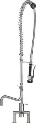 PRE-RINSE UNIT INOX 1140 mm W/TAP 