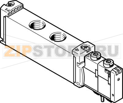 Распределитель с электроуправлением Festo VUVG-S18-T32C-MZT-G14-1T1L 