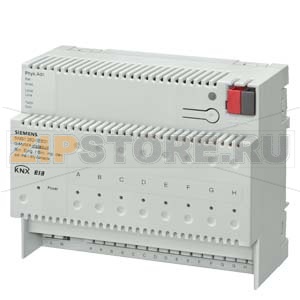 Двоичный вход N 262E/01, 8 безпотенциальных контактов, монтаж на DIN -рейку Siemens 5WG1262-1EB01 