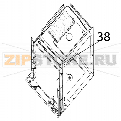 Lateral insulation 650x530x20 Fagor HMM-6/11 Lateral insulation 650x530x20 Fagor HMM-6/11Запчасть на деталировке под номером: 38Название запчасти Fagor на английском языке: Lateral insulation 650x530x20 HMM-6/11.