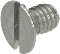 SCREW WITH FLAT COUNTERSUNK HEAD M4x6