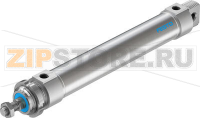 Пневмоцилиндр круглый Festo DSNU-40-200-PPS-A 