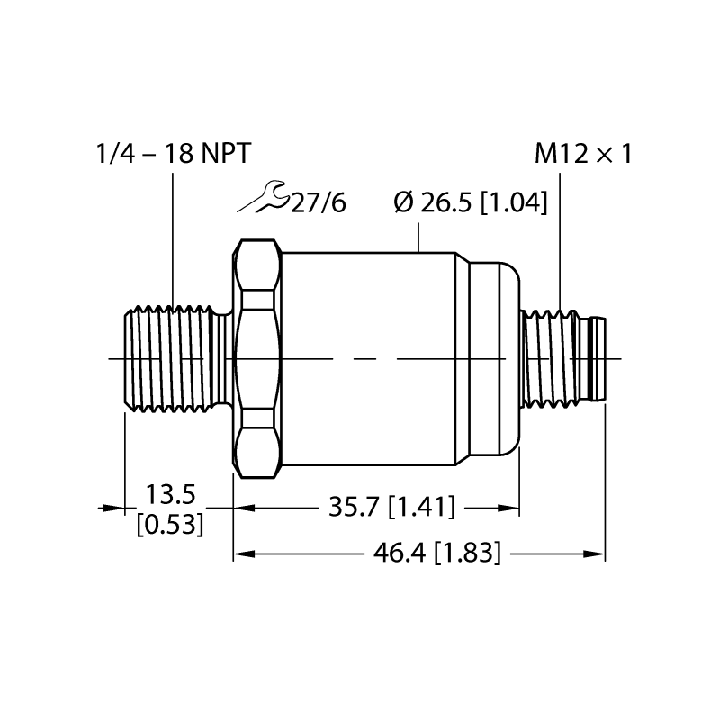 Датчик давления Turck PT5PSIG-1503-U3-H1141/D840 