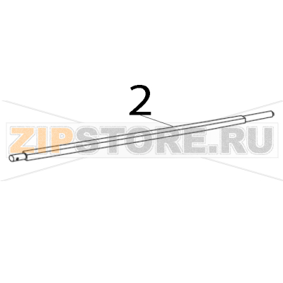 Toggle pivot bar RH and LH Zebra 170PAX4 Toggle pivot bar RH and LH Zebra 170PAX4Запчасть на деталировке под номером: 2