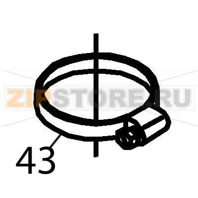 Abrazadera 40 - 60 Fagor ECO-160 Abrazadera 40 - 60 Fagor ECO-160Запчасть на деталировке под номером: 43Название запчасти Fagor на английском языке: Abrazadera 40 - 60 ECO-160.