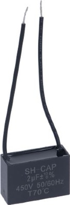 FAN CAPACITOR 2 MF 2-WIRE 