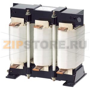 СЕТЕВОЙ ДРОССЕЛЬ ДЛЯ ПЧ, ФАЗ:3, Uн1(В):400, I1(A) / F1(Гц) :200 /50, UK(%):4, Lн(мГн) :0,141, ТЕМП./ КЛ.ИЗОЛ.:40 /H, IP00, ПОДКЛ.:ПЛОСКИЕ КЛЕММЫ, EN 61558-2-20 &gt;ДРОССЕЛЬ&lt; Siemens 4EU2752-2UB00-0AA0 