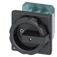 ГЛАВНЫЙ УПРАВЛЯЮЩИЙ ПЕРЕКЛЮЧАТЕЛЬ 3 ПОЛЮСА IU=63, P/AC-23A AT 400V=22KW, ДЛЯ ФРОНТАЛЬНОГО МОНТАЖА, МОНТАЖ ПОСР. 4 ОТВЕРСТИЙ ПОВОРОТНЫЙ ИСП. МЕХАНИЗМ ЧЕРН. Siemens 3LD2504-0TK51