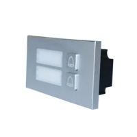 Модуль вызывной, 2 кнопки Dahua DHI-VTO4202F-MB2
