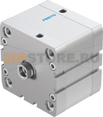 Пневмоцилиндр компактный Festo ADN-80-25-I-PPS-A 