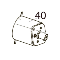 Ribbon motor (feed) Toshiba TEC B-SX5T-TS12/22-QQ-US