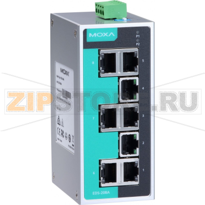 Коммутатор MOXA EDS-208A-T 