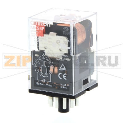 Реле электромеханическое Omron MKS3P 24VDC 