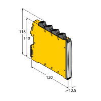Модуль питания Turck IMX12-PS02-UI-UIR-PR/24VDC/CC