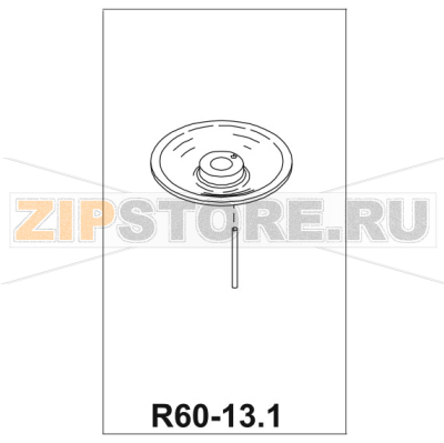 Pulley for arm for bearing Bear Varimixer AR80 VL-1S Pulley for arm for bearing Bear Varimixer AR80 VL-1SЗапчасть на деталировке под номером: R60-13.1