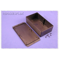 Корпус 193x113x62 мм, материал: пластик, черный, 1 шт Hammond 1591XXESFLBK