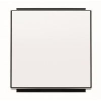 Клавиша для одноклавишных выключателей/переключателей/кнопок, альпийский белый ABB 2CLA850100A1101