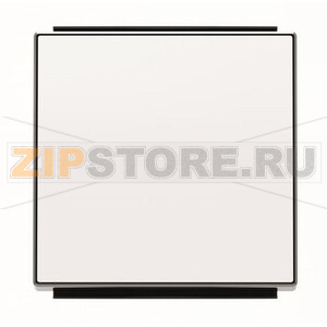 Клавиша для одноклавишных выключателей/переключателей/кнопок, альпийский белый ABB 2CLA850100A1101 