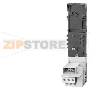 SIMATIC DP, ET 200S, TM-DS65S31-01 S: ТЕРМИНАЛЬНЫЙ МОДУЛЬ ДЛЯ УСТАНОВКИ СИЛОВЫХ МОДУЛЕЙ DS1E-X ИЛИ DSS1E-X ШИРИНОЙ 65 ММ, 1Х3 КОНТАКТНЫЕ ТОЧКИ ДЛЯ ПОДКЛЮЧЕНИЯ НАГРУЗКИ, ВНУТРЕННЯЯ СИЛОВАЯ 50 А ШИНА, КОНТАКТЫ С ВИНТОВЫМИ ЗАЖИМАМИ Siemens 3RK1903-0AK10 