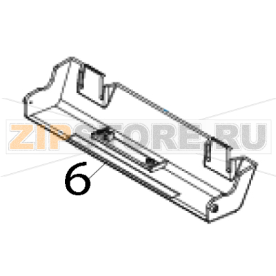 Gap sensor assembly with cover (receiver) TSC DA210 Gap sensor assembly with cover (receiver) TSC DA210Запчасть на деталировке под номером: 6