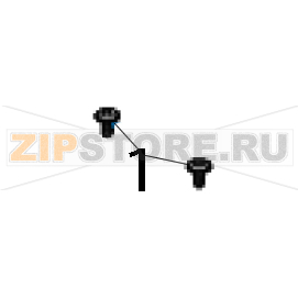 Screw, TP3x7, MOQ 50 pcs TSC DA320 Screw, TP3x7, MOQ 50 pcs TSC DA320Запчасть на деталировке под номером: 1