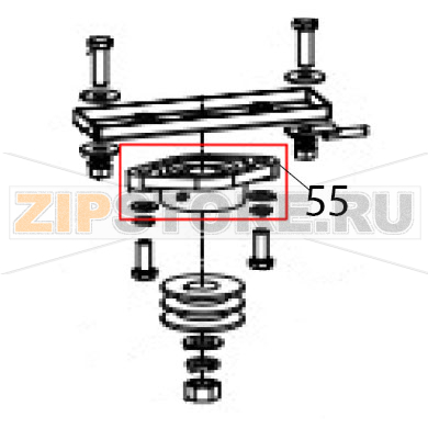 Bearing Hurakan HKN-30SN2V Bearing Hurakan HKN-30SN2VЗапчасть на деталировке под номером: 55