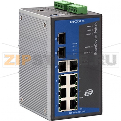 Коммутатор MOXA EDS-510A-1GT2SFP-T 
