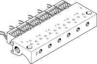 Плита для блочного монтажа Festo MHA1-P8-2-M3-PI