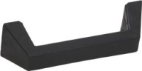 PLASTIC HANDLE 123 mm BLACK