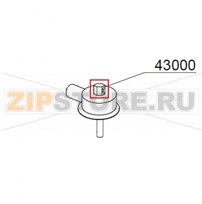 Гайка промывного колена 1/4&quot; DIHR DW014 Гайка промывного колена 1/4" DIHR DW014Запчасть на деталировке под номером: 43000Название запчасти на английском языке: Rinse elbow DIHR DW014