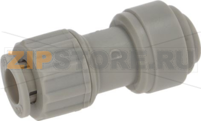 PLASTIC STRAIGHT QUICK COUPLING 0 8 POL. 