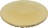 BURNER CAP PRINTED BRASS POLISHED