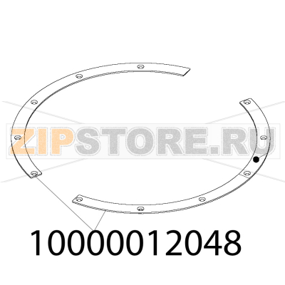 Сектор Abat МКК-300-01 Сектор Abat МКК-300-01Запчасть на деталировке под номером: 10000012048