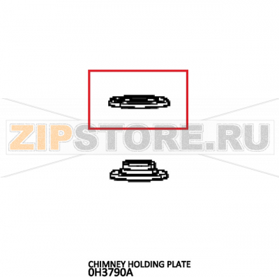 Chimney holding plate Unox XVC 105E Chimney holding plate Unox XVC 105EЗапчасть на деталировке под номером: 118Название запчасти на английском языке: Chimney holding plate Unox XVC 105E