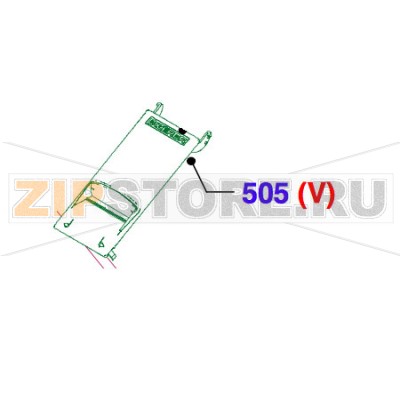 Крышка для принтера без отрывной планки Bizerba BC-II 800 Крышка для принтера без отрывной планки Bizerba BC-II 800Запчасть на сборочном чертеже под номером: 505Количество запчастей в комплекте: 1Название запчасти  Bizerba на английском языке: LAB.-PRINT COV. 8.W/O PRIN.CU.SERV.W. PL (WITHOUT TEARING-OFF EDGE) 