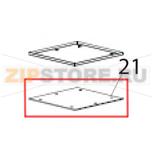 Sealing silicone pad Hurakan HKN-HVZ22 Sealing silicone pad Hurakan HKN-HVZ22Запчасть на деталировке под номером: 21