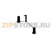 Screw, TP3xL12, MOQ 50 pcs TSC TC200 Screw, TP3xL12, MOQ 50 pcs TSC TC200Запчасть на деталировке под номером: 1