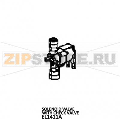 Solenoid valve with check valve Unox XVC 305E Solenoid valve with check valve Unox XVC 305EЗапчасть на деталировке под номером: 125Название запчасти на английском языке: Solenoid valve with check valve Unox XVC 305E
