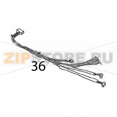 Sensor cable set-LF Sato HR224 TT Sensor cable set-LF Sato HR224 TTЗапчасть на деталировке под номером: 36Название запчасти на английском языке: Sensor cable set-LF Sato HR224 TT.